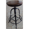 Vintage Industrial Swivel Stool